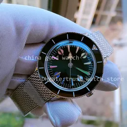 Super montres hommes mouvement automatique gff montre hommes montre cadran super oc an patrimoine 57 capsule BIK Rai GFf A2824 d couverte bracelet en