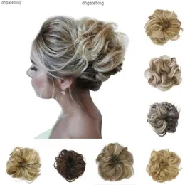 Synthetic Chignons Scrunchies Extensions Piece Wrap Ponytail Tail Updo Fake Bun Hairpiece Accessories92147711923