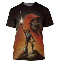 Męskie koszulki Thundercats Mężczyźni/kobiety moda fajne 3D drukowane koszulki w stylu zwyczajnym koszulą strejowe topy z dropki