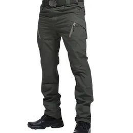 Pantaloni da uomo IX9 Uomini Militar Tactical Cargo Pantaloni da esterno Combat Swat Army Training Pantaloni militari Pantaloni sportivi per escursionismo Caccia 230512