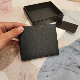 المصمم الأصلي مربع محفظة مصممة خمر حقيبة Men Men Luxury Luxury Handbag Card Card Case Portable Slim Coin Pres