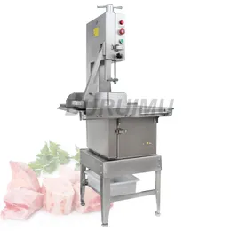 Automatic Frozen Meat Bone Cutting Machine Mini Desktop Commercial Electric Bone Sawing Machine For Cutting Bones Home Appliance