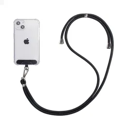 160cm 범용 조절 식 전화 끈 스트랩 휴대폰 매달려 로프 넥 스트랩 안티 랜스 랜서드 휴대 전화 액세서리