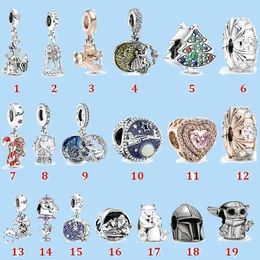 925 Silver Beads Charms Fit Pandora Charm New Santa Style Sustructipes Buckle Diy Association