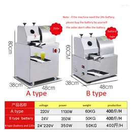 Juicers Stainless Steel Multi-purpose Commercial Sugarcane Juice Machine Sugar Cane Extractor Squeezer Juicer