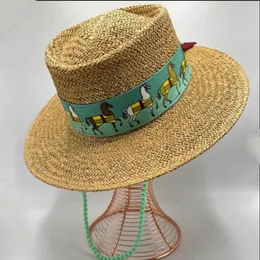 Wide Brim Hats Summer Women's Straw Hat Ladies Luxury Sun Fashion Protection Beach French Panama Bump Top