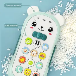 Toy Walkie Talkies Baby Telefon Telefon Muzyka dźwiękowa dla dzieci Early Educational Mobile S Prezent 230511