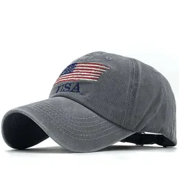 スナップバックWholsale Fashion USA Flag Camouflage Men for Men for Men Snapback Hat Army American American Trucker High Quality Gorras P230512