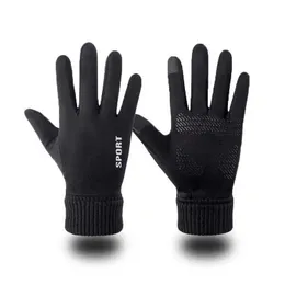 Guantes deportivos dwaterproof agua antideslizante guantes cálidos de invierno guantes de esquí a prueba de frío snowboard guantes de montar en motocicleta pantalla táctil guantes de gimnasia P230512