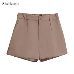 Женские шорты летние шорты с высокой талией Женщины широкие штаны с коротки