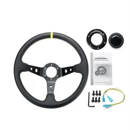 14inch 350mm Universal Car Racing Steering Wheel Auto Racing Sport Steering Wheel Accessories