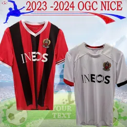 23 24 OGC Niza FC camisetas de fútbol DELORT MELOU GOUIRI 2023 2024 OGC Niza camisetas de fútbol DOLBERG DANTE KAMARA ATAL local visitante S-XXL