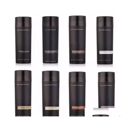 Hårförlustprodukter Byggfibrer PIK 27,5 g tunnare concealer Instant Keratin Hår Pulver Black Spray Applikator Drop Delivery CA DHOTW