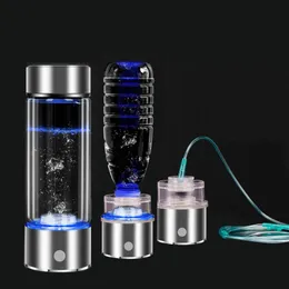 Butelka Tytanium Przenośna wodór Wodna wodna Woda Maker/Generator Super przeciwutleniacze ORP Wodorowa butelka wody 420 ml