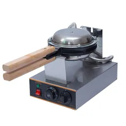 Устройства 1400W Komercyjne elektryczne jajko gofrownica do bubble waffle maszyna ze stali nierdzewnej eggettes puft piece do pieczenia wafel