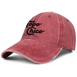 Topo chico mineralvatten sodavatten unisex denim baseball cap anpassad coola lag stilfulla hattar vintage gammal vit marmor amerikansk flag293c