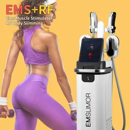 2023 محفز العضلات الكهرومغناطيسي EMS Slim RF Muscle Sculpt Sculpt Slim Music Machine Machine Machine EMS Fitness Machine للبيع