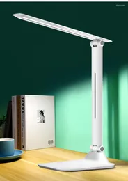 Table Lamps Lamp LED Eye Protection Desk Light College Students Children Learn To Charge Small Bedroom Room Bedside