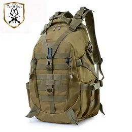 3D Armee Taktische Rucksäcke Wasserdichte Molle Outdoor Klettern Tasche 6 Farbe Camping Wandern Jagd Militär Rucksack Rucksack261o