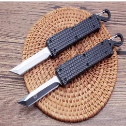 Mini-Schlüsselanhänger-Messer, doppelte Wirkung, taktisches Selbstverteidigungs-Klappmesser, Campingmesser, automatische Messer, Weihnachtsgeschenk, A2956, BM2192
