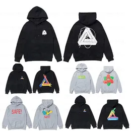 Designer hoodie mens triangel tryck långärmad hoodie lös casual classic hoodie par hoodie