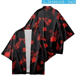 Ethnic Clothing Robe Cardigan Top Harajuku Kimono Cosplay For Mens Women Japanese Style Streetwear Yukata Haori Clothes