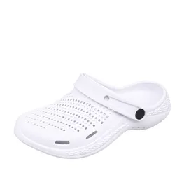 Sandaler strandsida tofflor plattform ny sjuksköterska baotou hål skor sommar non slip damer strand sandaler ha071-7