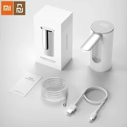 Cihazlar Xiaomi USB Katlanabilir Elektrikli Su Dispenser Pompası Su Çıkış Ekran Düğmesi Kontrol Taşınabilir Mini Otomatik Su Pompası