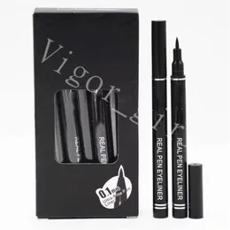 M 새로운 액체 아이 라이너 소녀 아이 메이크업 연필 검은 색 방수 길고 지속적인 전문 로고 껍질 펜 Eyliner 0.1mm 초 미세 펜 라이너 최저 가격.