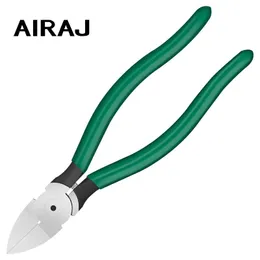 Tang Airaj Diagonal Cutting Pliers 사이드 커터 Nippers 와이어 커터 플러시 절단 플라이어 전자 전선 보석류 나사 및 DIY 도구