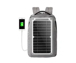 6W 5V Solar-Ladegerät für den Außenbereich, flexibles Solarpanel-Rucksack-Solarladegerät