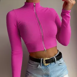 Maglietta da donna Sexy Crop Top Maglietta da donna Basic Maglietta corta Moda Primavera Estate Top Street Maglietta casual Club Donna G2093 230512