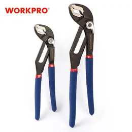 Tang Workpro Su Pompası Pense 2 Pip Çok Fonksiyonlu Pensier QuickRelease Düz Çene Groove Demir Pense Sıhhi Tesisat Pensesi