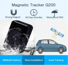 Wireless Car GPS Tracker G200 Super Magnet WaterProof Vehicle GPRS Locator Device 60 Days Standby RealTime Online App Tracking H22313019