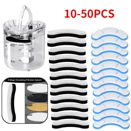 Supplies 1050pcs Cat Water Fountain Replacement Filters for WF050/WF060 Activated Carbon Filter for Pet Auto Drinking Feeder