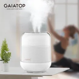 Humidifiers GAIATOP Bedroom Air Humidifier 3L Capacity Silent Humidifier For Home USB Nano Fine Mist Desktop Humidifier With Night Light