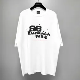 Дизайнерская модная одежда французский париж BB роскошная футболка футболка парижские дома с коротким рукавом мужские женские граффитинге