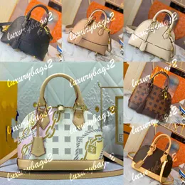 ALMA BB Bag NEO Shell Borse a mano Marrone Bianco Gird HPB 25cm Empreinte Vera pelle M53152 M44121 Luxurys Handbags