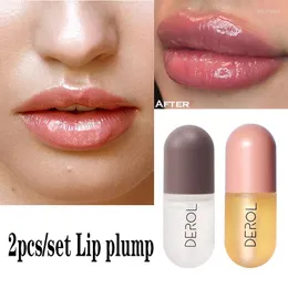 Lip Gloss Sdotter Instant Volumising Lips Plumper Essential Oil Moisturizing Repairing Reduce Fine Line Serum Sexy Plump Enhancer