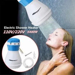 Heaters 5400W Electric Heaters With Shower Head Instant Water Heater 110V/220V Non impounding Heaters Electric Water Heating for Bath