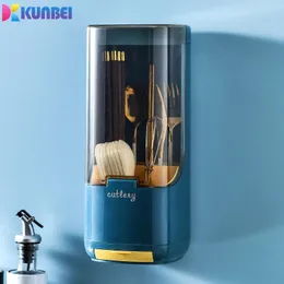 Organisation Kunbei Chopsticks Sterilizer Hushåll Köksarrangör Ultraviolet Automatisk smart sked Knivpinnar