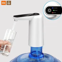 Elettrodomestici Xiaomi Dispenser d'acqua Mini a barili Acqua Pompa elettrica Elettrica USB Distributore di bevande per bevande acqua portatile