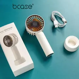 Fani Youpin Bcase Portable Electric Fan mini ręczny wentylator USB ładowarka powietrza silna silna wiatr super cichy oczyszczacz powietrza wentylatora