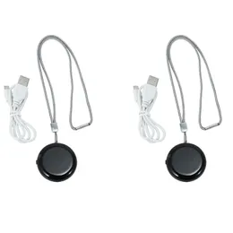 Elettrodomestici 2x Personal Wedable Purifier Necklace Mini Generatore di ioni ioni di ionizzazione ionizzatore ad aria fresca per viaggi per viaggi a casa