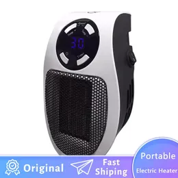 Heaters Portable Electric Heater Plug In Wall Heater Room Powerful Warm Blower Remote Mini Household Radiator Warmer Machine for Winter