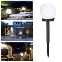 Lawn Lamps Solar Garden Lights Bulb Spotlight Lantern Waterproof Light Lighting Outdoor Post For Decor