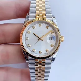 Con diamante orologio da uomo quadrante zaffiro specchio 41mm meccanismo automatico 36mm moda donna lusso data orologio cinturino in acciaio inossidabile 904L rolej 31mm Orologi da polso