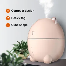 가전 ​​제품 창조적 선물 Toot Cat Humidifier 휴대용 미니 USB 아로마 테라피 물 보충 도구 오일 아로마 디퓨저