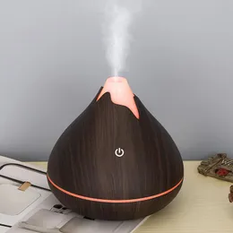 Apparater 350 ml USB -luftfuktare Essential Oil Diffuser Room Fragrance Ultrasonic Electric Mist Firidifier Air LED Colorful Abs Atomizer