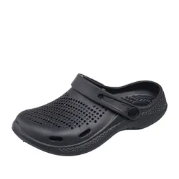 Sandaler strandsida tofflor plattform ny sjuksköterska baotou hål skor sommar non slip damer strand sandaler ha071-9